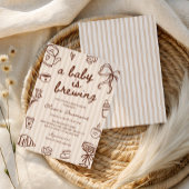 Een Baby is het brouwen van koffie met de hand get Kaart