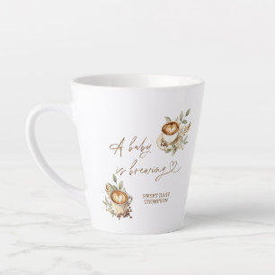 Een Baby is het brouwen van koffie Mok   gepersona