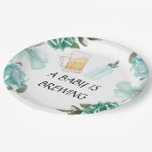 Een Baby is het brouwen van papier Bord (Gekanteld)