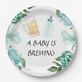 Een Baby is het brouwen van papier Bord