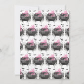 Een Baby is het brouwen van roze Halloween Baby sh Kaart (Achterkant)