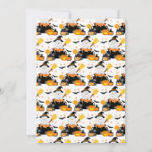 Een Baby is het brouwen van Sinaasappel Halloween  Kaart (Achterkant)