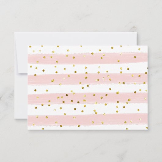 Een Baby is het brouwen van Tea Party Baby shower  Bedankkaart (Achterkant)