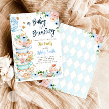 Een Baby is het brouwen van Tea Party Blue Baby sh