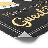 Een Baby is het Trouwe Teken van het Boek van de G Poster (Hoek)