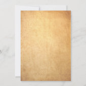 "Een baby is in aantocht" babyshower BBQ-uitnodigi Kaart (Achterkant)