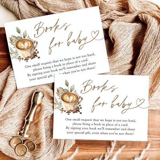 Een baby is in aantocht Boeken voor baby kaart, ko Kaart