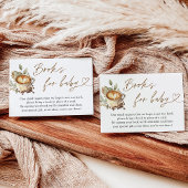 Een baby is in aantocht Boeken voor baby kaart, ko Kaart