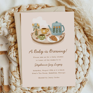 Een Baby is in de maak Baby Shower Kaart