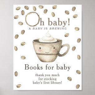 Een baby is in de maak Boeken voor baby Poster