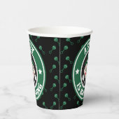 Een baby is koffie papieren bekers (Rechts)