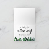 Een Baby is onderweg op weg naar een Kaart voor zw (Binnen)