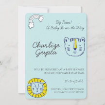 Een baby is op komst Baby Shower