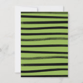 Een Baby is Pregant Witch Baby shower Invita Kaart (Achterkant)