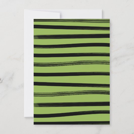 Een Baby is Pregant Witch Baby shower Invita Kaart (Achterkant)