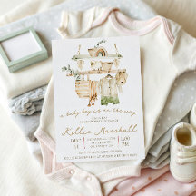 Een baby jongen is op komst! Kledinglijn Baby Show