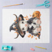 Een Baby Koe Halloween serie ontwerp 1 Tissuepapier (Craft)