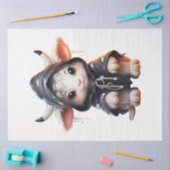 Een Baby Koe Halloween serie ontwerp 3 Tissuepapier (Craft)