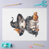 Een Baby Koe Halloween serie ontwerp 6 Tissuepapier (Craft)