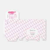 Een baby meisje is het brouwen van roze Halloween Bedankdoosjes (Uitgevouwen)