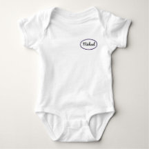 Een baby monteur outfit voor Michael!