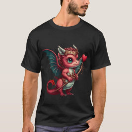 Een Baby Red Dragon-Valentijn T-shirt