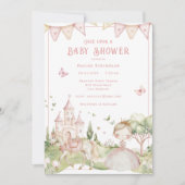 Een Baby shower Princess Invitation Kaart (Voorkant)