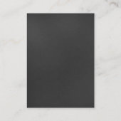 Een Baby shower van het  Book Request Cards Informatiekaartje (Achterkant)