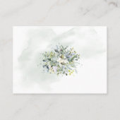 Een Baby shower voor boekbellenbundels toevoegen Plaatskaartje (Achterkant)