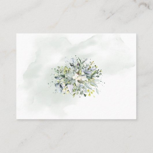 Een Baby shower voor boekbellenbundels toevoegen Plaatskaartje (Achterkant)