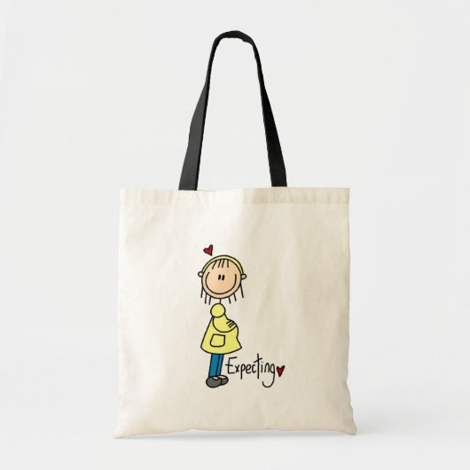 Een Baby-tas verwachten Tote Bag (Voorkant)