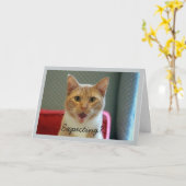 Een Baby verwachten Kaart (Gele Bloem)