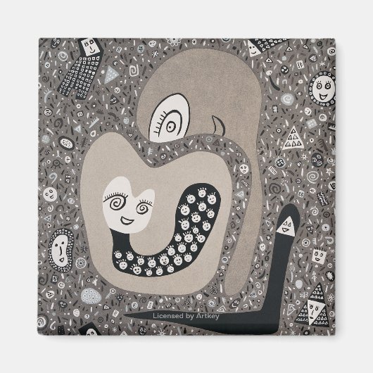 Een Baby verwachten Magneet (Voorkant)