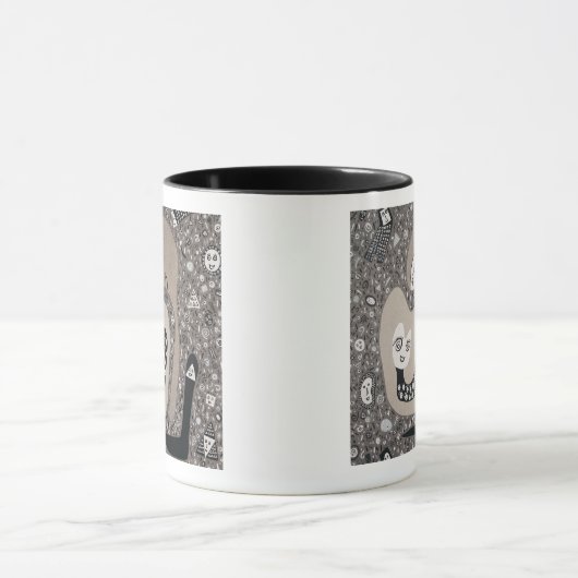 Een Baby verwachten Mok (Midden)