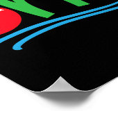 ÉÉN baby vissen SAMEN ÉÉN Poster (Hoek)