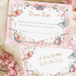 Een Baby-vlinder is onderweg met luierkrabbel Informatiekaartje