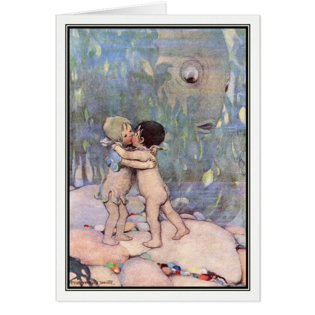 Een Baby water van Jessie Willcox Smith (Voorkant)