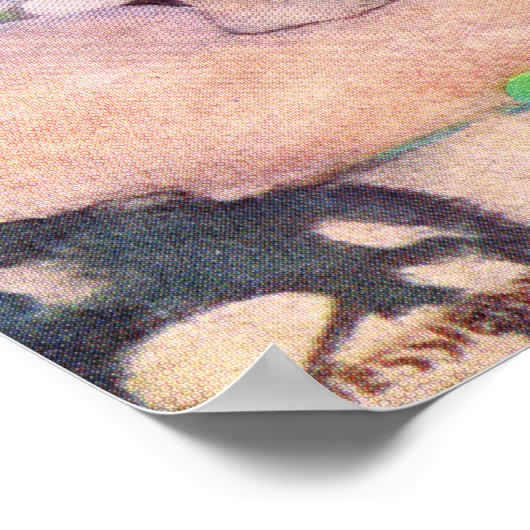 Een Baby water van Jessie Willcox Smith Poster (Hoek)