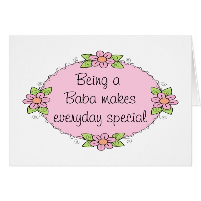 Een baby zijn maakt dagelijks Speciaal (Voorkant Horizontaal)