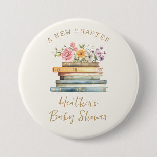 Een Babyborrel bij A New Chapter Books Ronde Button 7,6 Cm