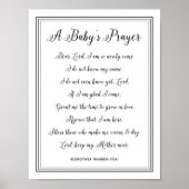 Een babygebeestje - Kunstkleuren afdrukken Poster (Voorkant)