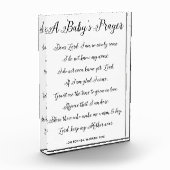 Een Baby's Gebed Gedicht - Kunstprint Kinderkamer  Fotoblokken (Links)