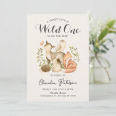 Een babyshower Zoete Kleine Wilde Boho Woud (Staand voorkant)