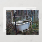 Een bad fancy? briefkaart (Voorkant / Achterkant)