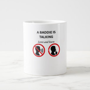 Een Baddie Praat Luister En Leer Meme - Ironisch Grote Koffiekop