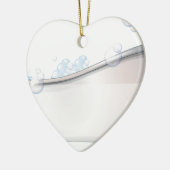 Een badkuip keramisch ornament (Links)