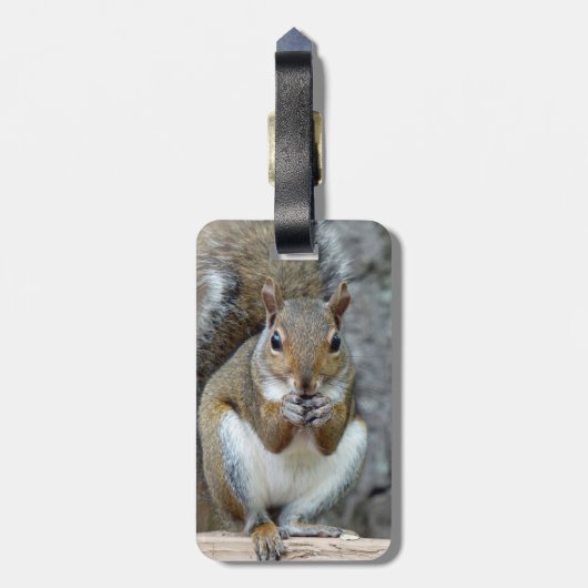 Een Bagagelabel van de Treat (Achterkant verticaal)