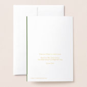 Een Baghdadi Chanoeka-lamp Folie Kaarten (Met envelop)