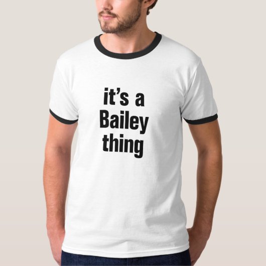 een bailey t-shirt (Voorkant)
