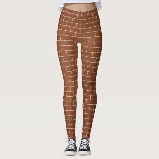 Een bakstenen muur leggings (Voorkant)
